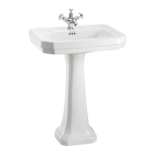 61cm victorian wash basin (1th) - Coloured - Pedestal