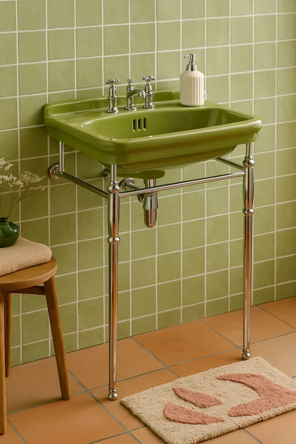 Portobello 62cm Basin & Washstand - Image 2