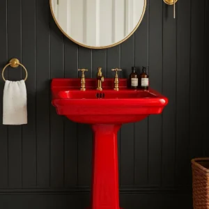 Portobello 62cm Basin & Pedestal